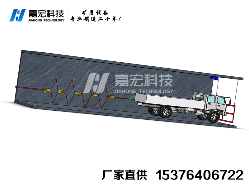 智慧化柔性无轨胶轮车失速拦截系统